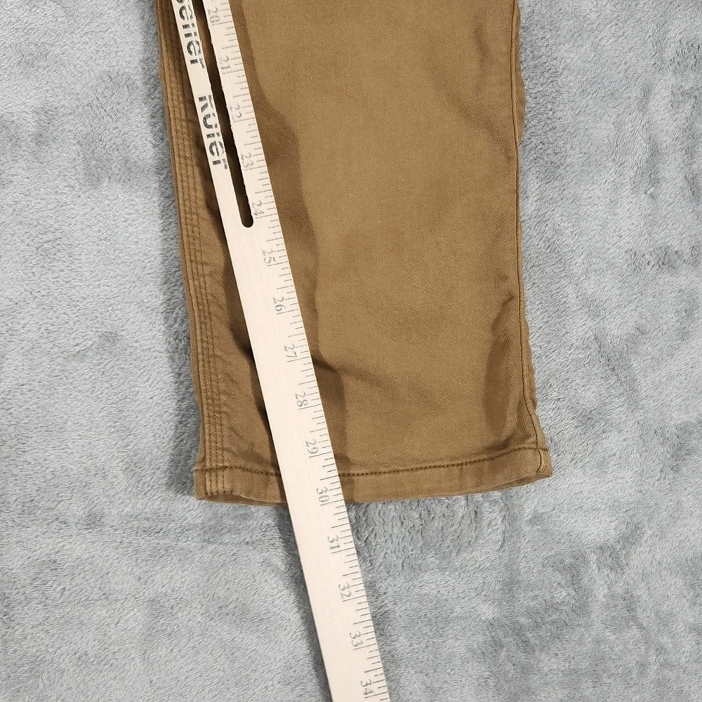 DU/ER‎ Jeans Mens 34x30 Beige N2X Relaxed Taper Stretch 5 Pocket Pants Casual